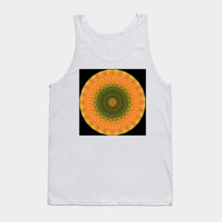 Gum Leaf Mandala Tank Top